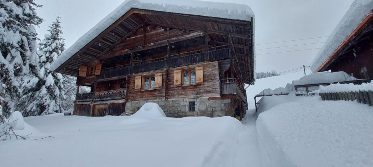 Lachat Appartement En Chalet Typique Le Grand-Bornand Eksteriør bilde